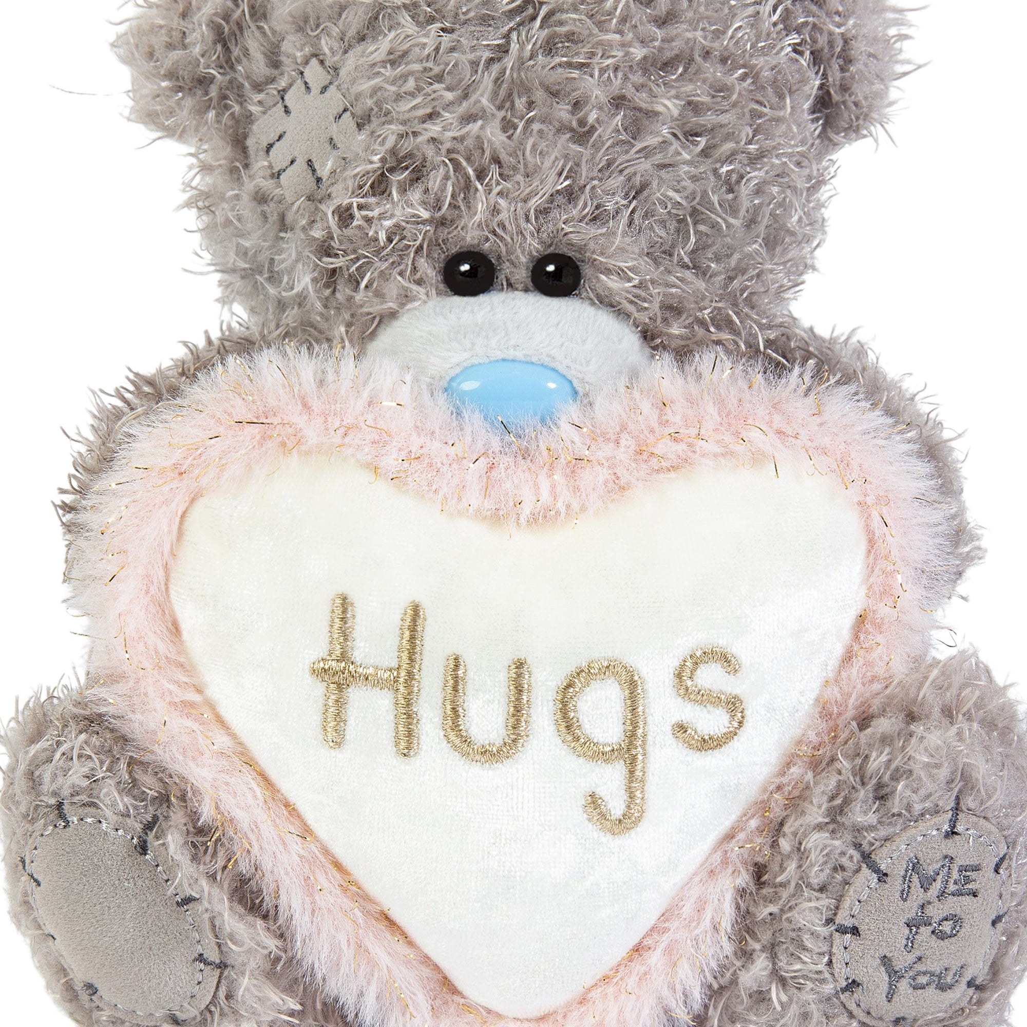 Me to You Tatty Teddy Plush 15cm-High Hugs Bear On Luxury Gift Plinth