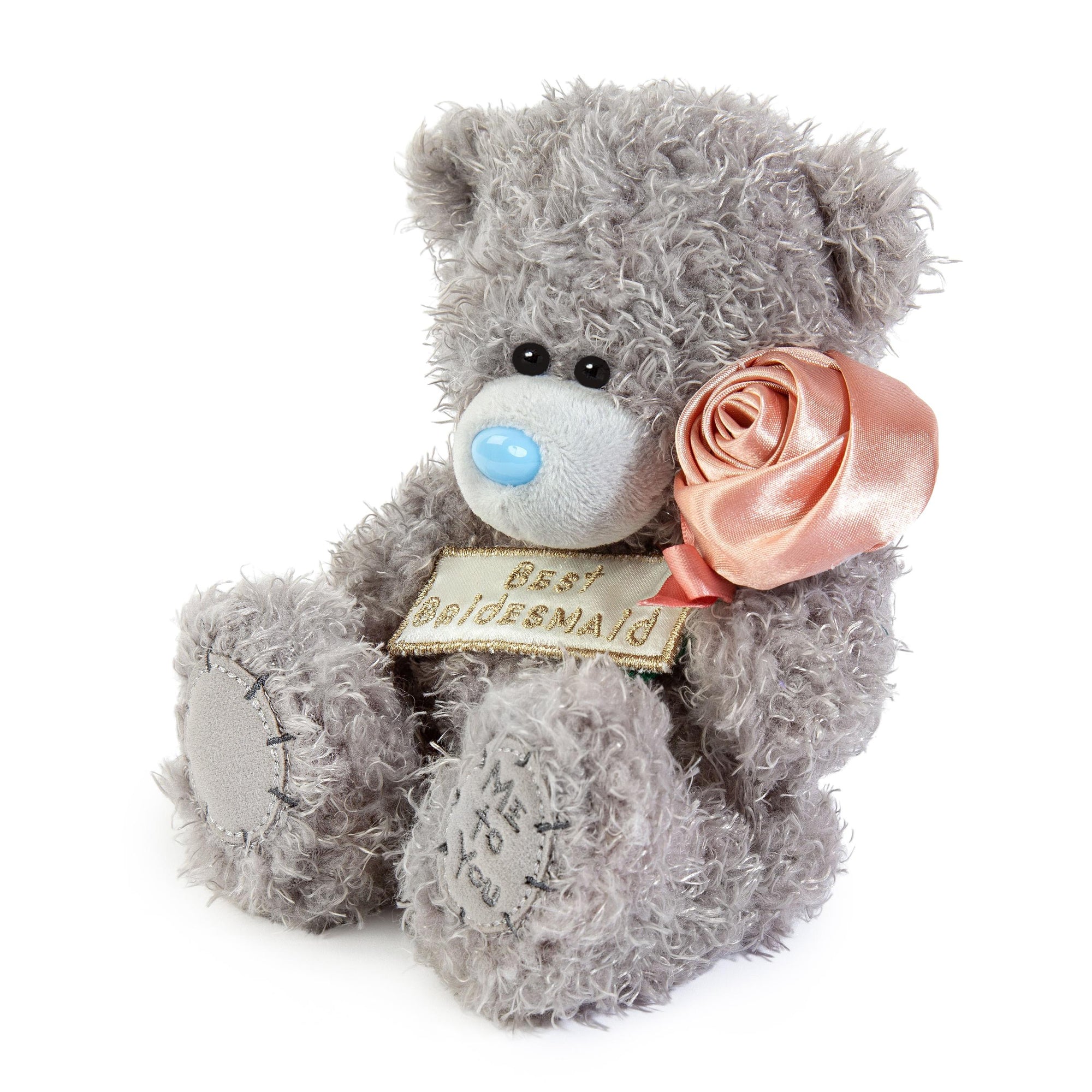 Me to You Tatty Teddy 'Best Bridesmaid' 15cm Plush Bear Wedding Day Bridesmaid Gift - Official Collection