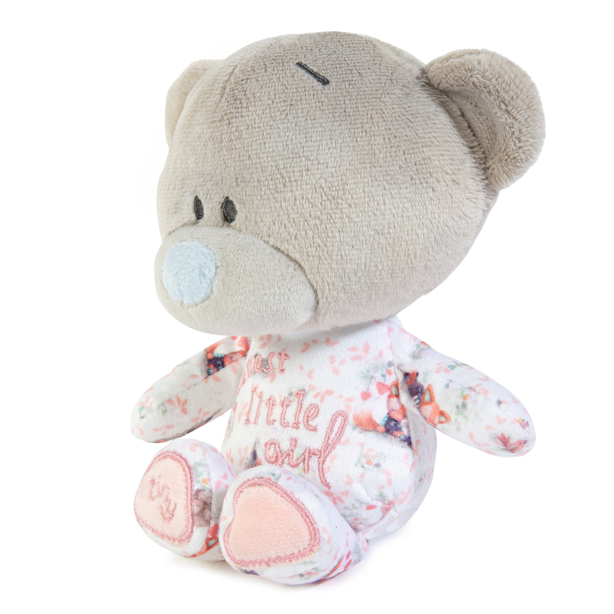 Me to You Tiny Tatty Teddy New Baby Girl Plush, 15cm Bear - Official Collection