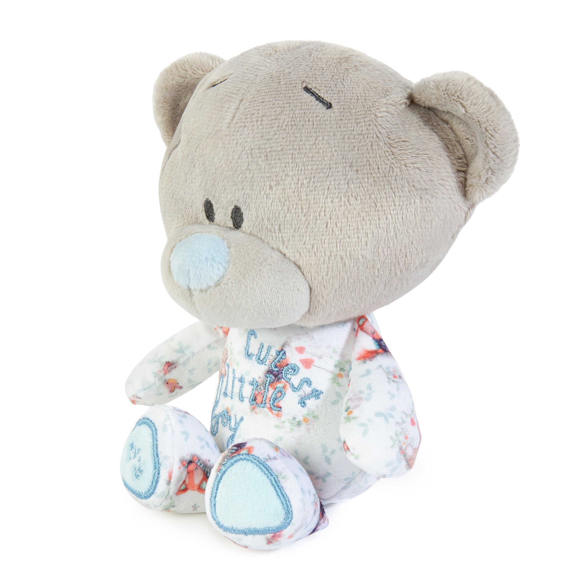 Me to You Tiny Tatty Teddy New Baby Boy Plush, 15cm Bear - Official Collection