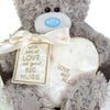 Me to You Tatty Teddy Cute Plush Love & Hugs Bear 19cm-High Presented On Premium Gift Plinth