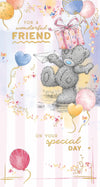 Me to You Birthday Card For A Wonderful Friend, 5 X 9 inches - Official Collection