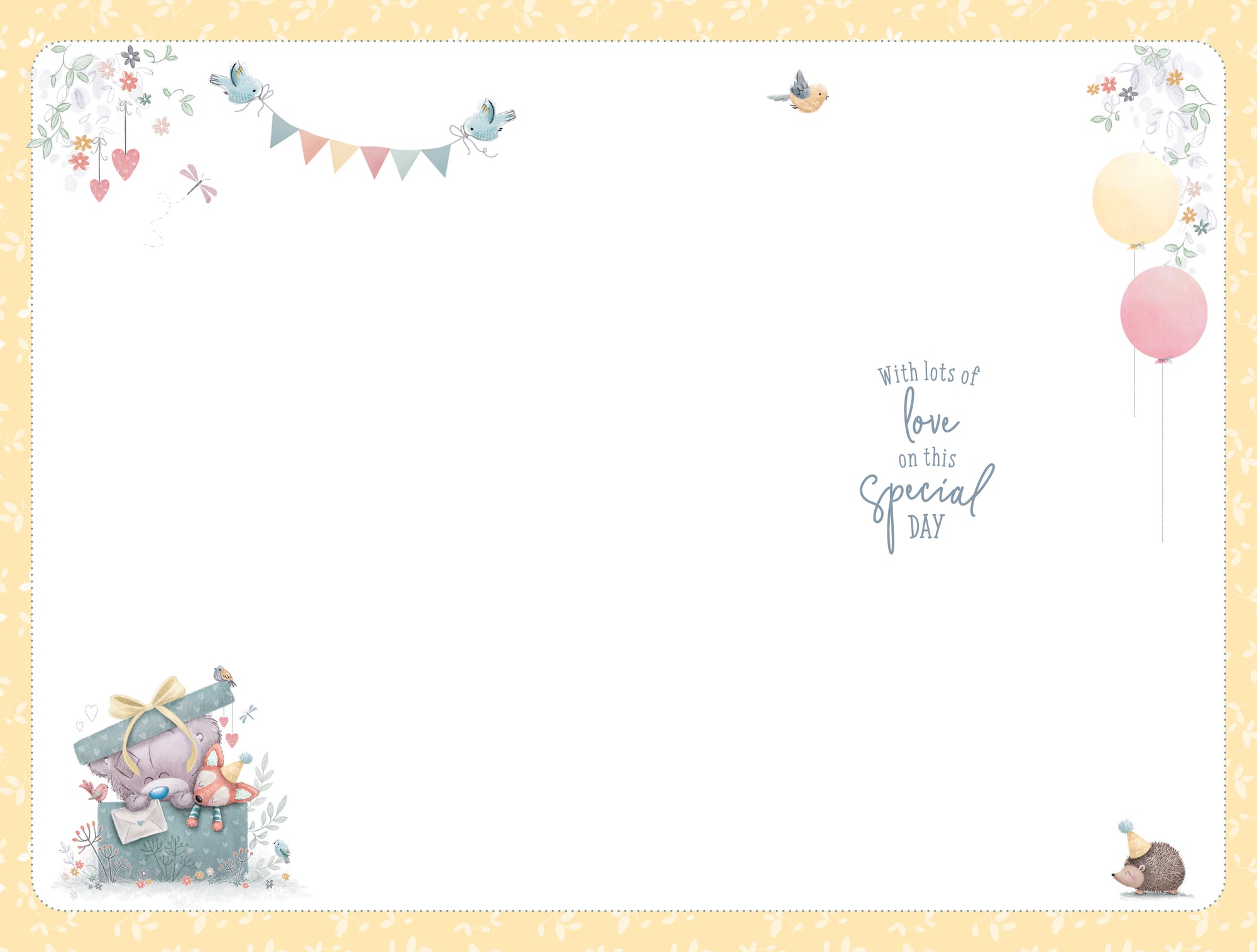 Me to You Tiny Tatty Teddy 'Just For You' 2nd Birthday Card For Boy Or Girl