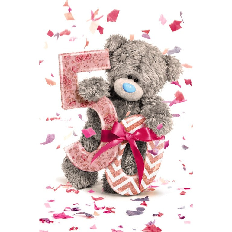 Me to You Tatty Teddy 50th Birthday Photo-Real Card