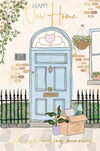 New Home Card from Wishing Well Studios, size 5 x 8 in