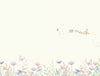 Thank You Greeting Card With Hummingbird by Wishing Well Studios, 5 x 8 Inches (12 x 20 Cms)
