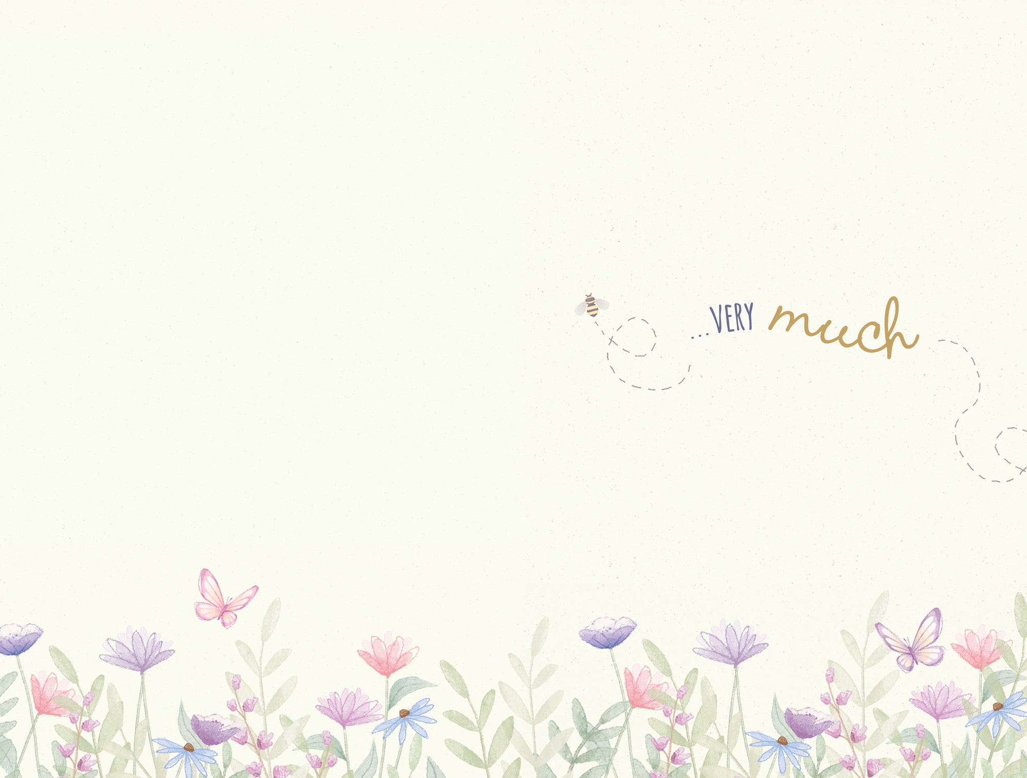 Thank You Greeting Card With Hummingbird by Wishing Well Studios, 5 x 8 Inches (12 x 20 Cms)