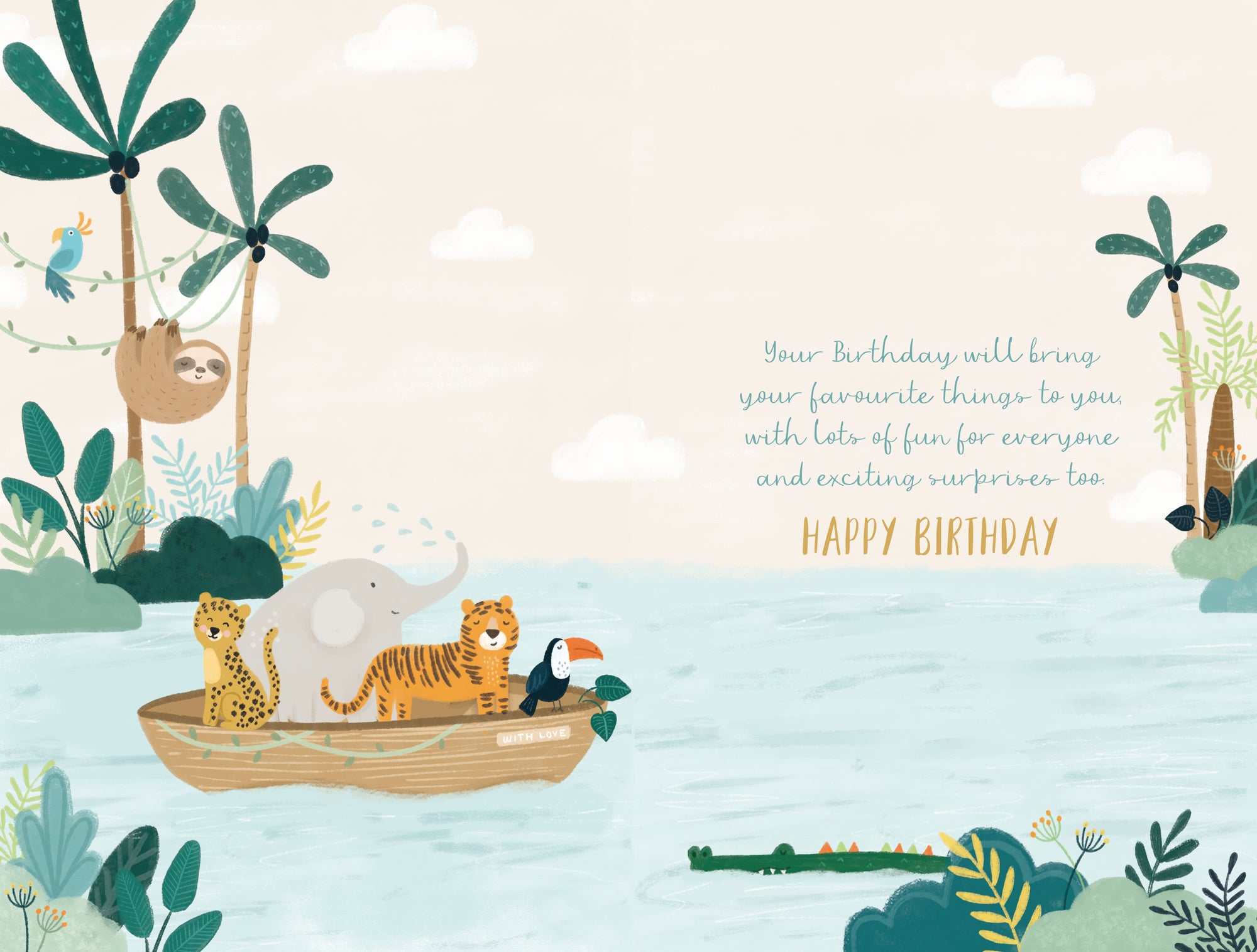 Luxury gold foil 'Wonderful Great Grandson' Birthday Card by Wishing Well Studios, 5 X 8 Inches