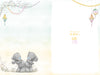 Me to You Wonderful Friend Tatty Teddy Bears With Lanterns Birthday Greeting Card 6x9ins - Official Collection