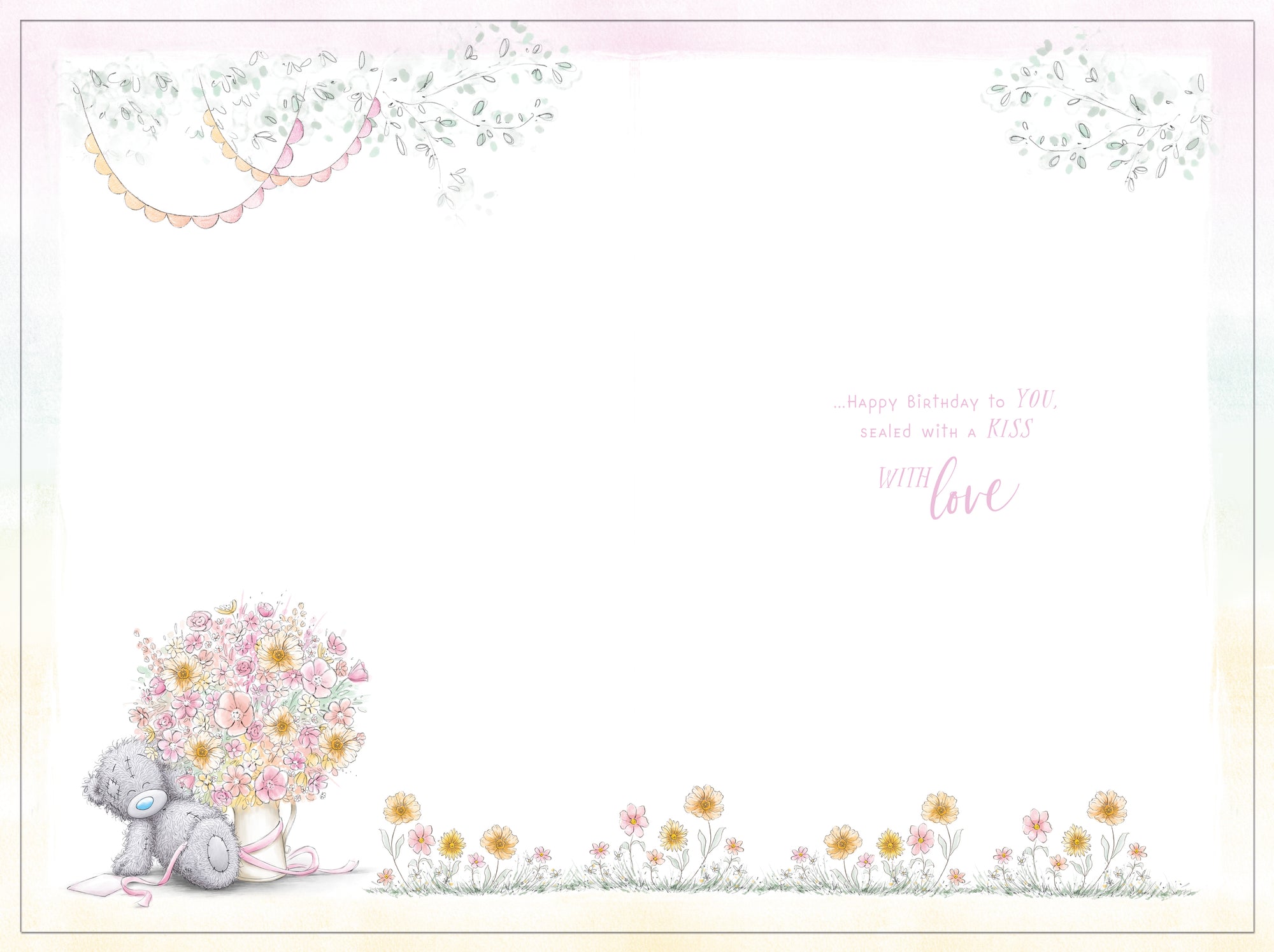 Me to You Tatty Teddy Happy Birthday To The Love Of My Life Greeting Card 6x9ins