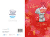Me to You Tatty Teddy For My Partner Birthday Greeting Card 6x9ins