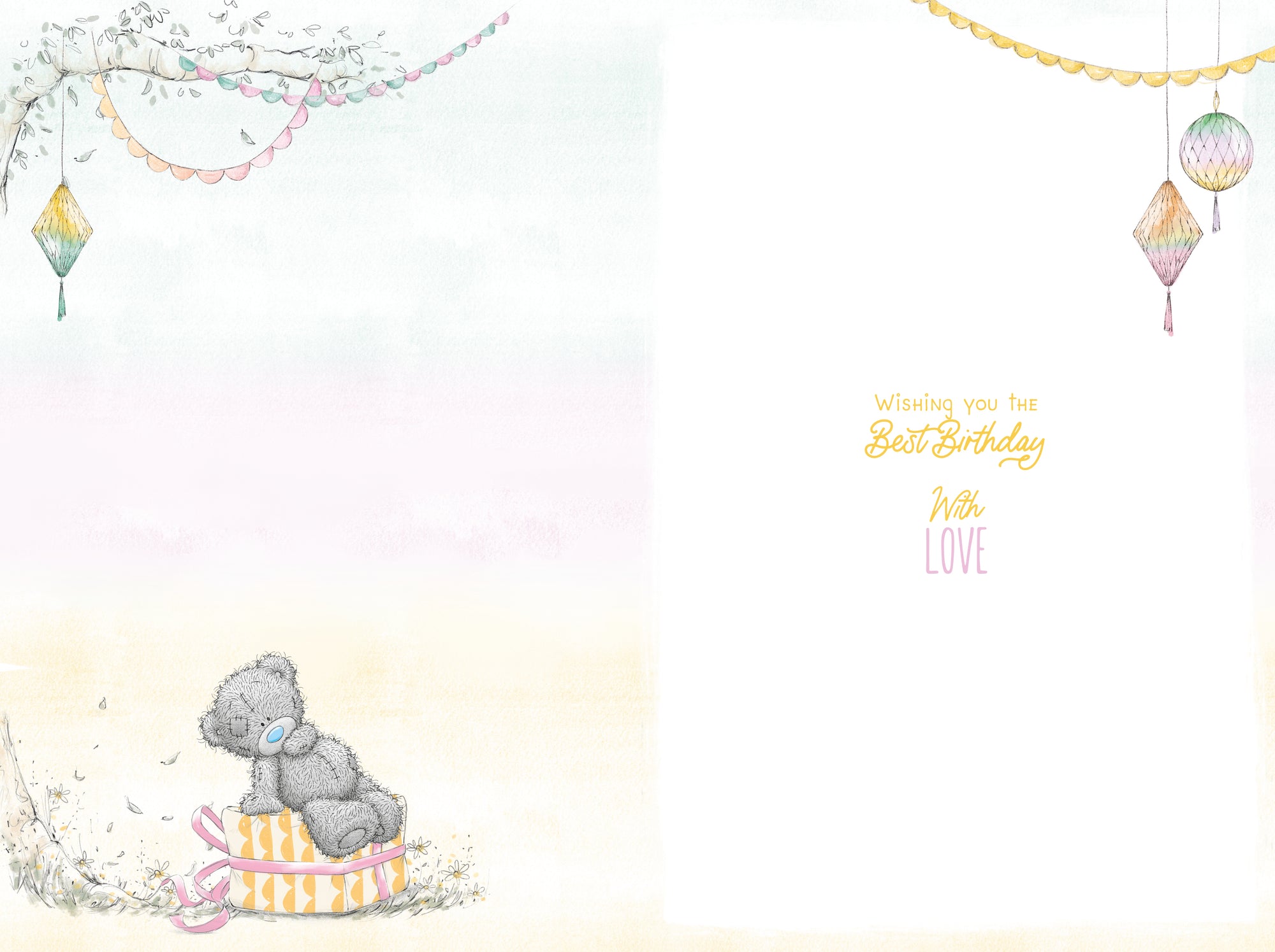 Me to You Tatty Teddy Cute Birthday Card Amazing Nanny - Official Collection