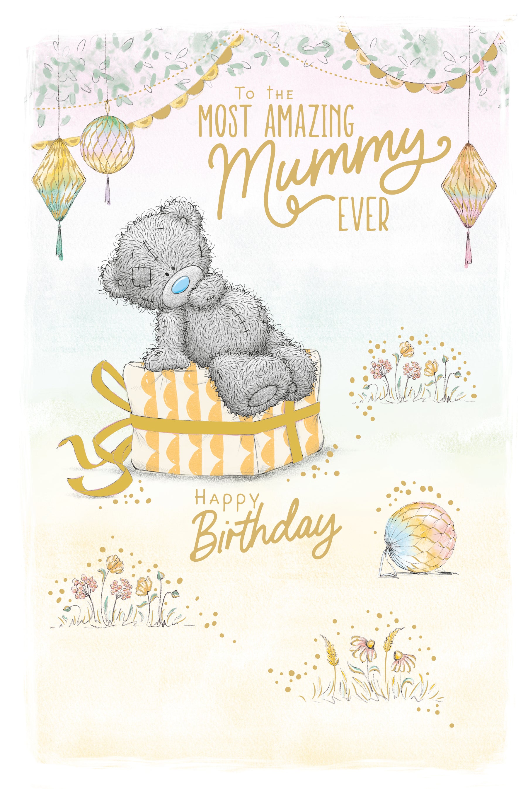 Me To You Most Amazing Mummy Ever Tatty Teddy Birthday Card