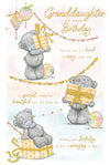 Me to You Tatty Teddy Cute Birthday Card For Granddaughter - Official Collection