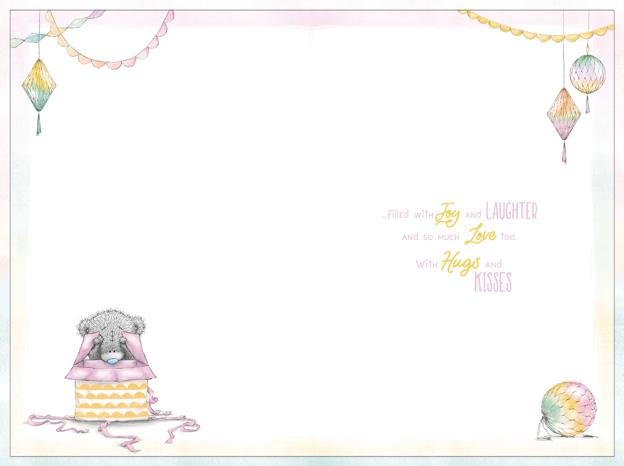 Me to You Tatty Teddy Cute Birthday Card For Granddaughter - Official Collection