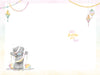 Me to You Tatty Teddy Cute Birthday Card For Nana, Bear With Banner - Official Collection