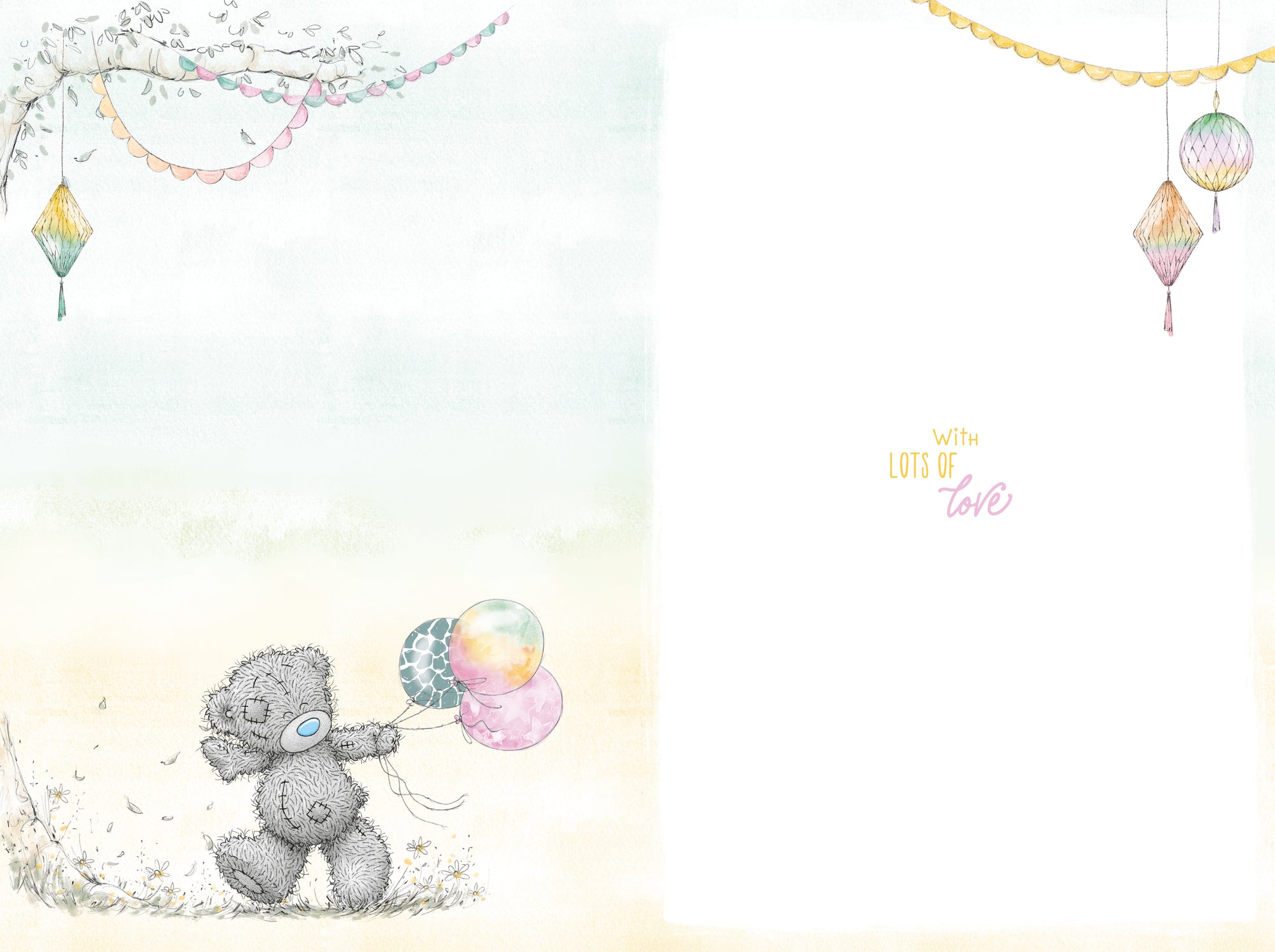 Me to You Tatty Teddy Cute Birthday Card For A Lovely Sister-In-Law - Official Collection
