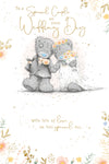 Me to You Tatty Teddy To A Special Couple On Your Wedding Day Greeting Card 6 x 9 Inches - Official Collection