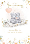 Me to You Tatty Teddy On Our Anniversary Card 6 x 9 Inches (15 x 22 Cms)