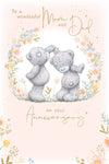 Me to You Tatty Teddy Wedding Anniversary Greeting Card To A Wonderful Mum And Dad, With Insert, 6 x 9 Inches (15 x 22 Cms) -