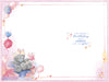 Me To You Tatty Teddy Lovely granddaughter Bear With Gifts Luxury Gold Foil Birthday Card, 6 X 9 Inches - Official Collection