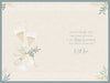 Luxury Wedding Anniversary Card For Brother And Sister-In-Law | Champagne And Olive Branch Design By Wishing Well Studios 6 x 9