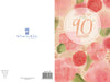 Luxury 90th Birthday Card For Her | Floral Design By Wishing Well Studios 6 x 9