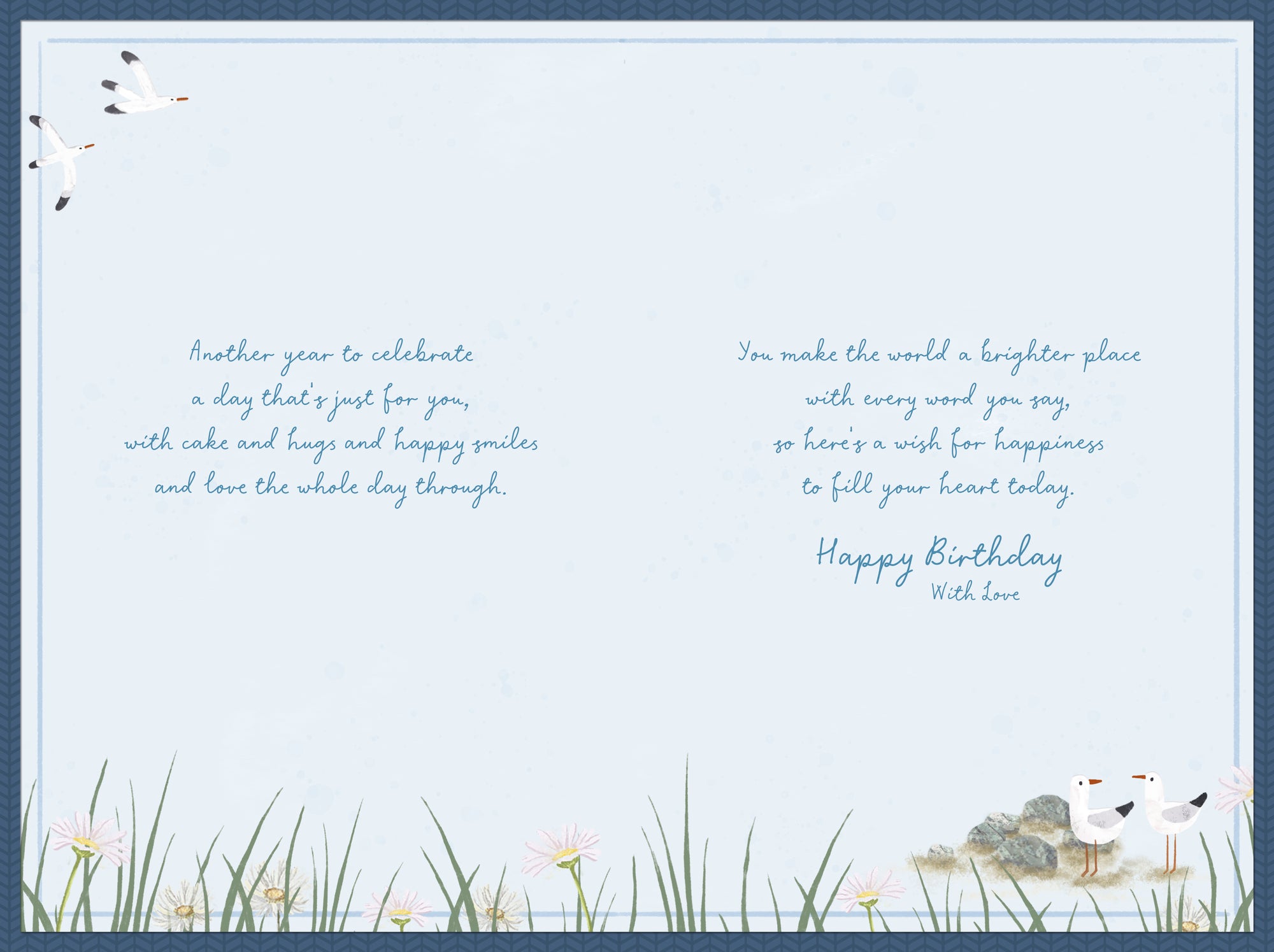 To A Wonderful Grandad Boats At The Seaside Stunning Birthday Card By Wishing Well Studios, 9 X 6 Inches