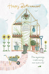 Luxury Gold Foil 'Happy Retirement' Greeting Card by Wishing Well, 6 X 9 Inches