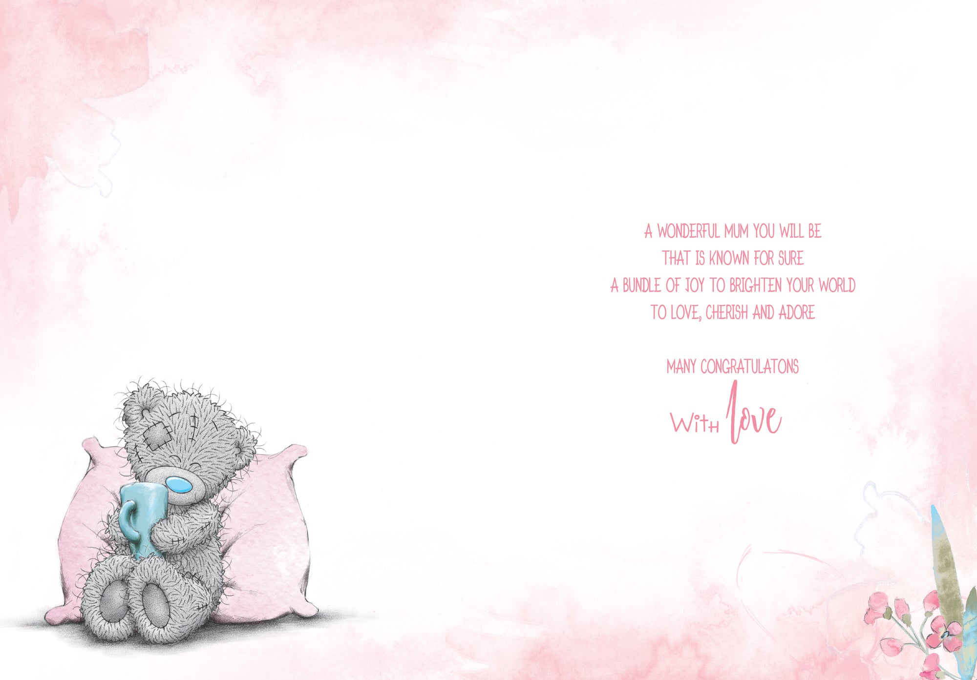 Me to You Tatty Teddy 'For A Special Mum-To-Be' Greeting Card 7 x 5