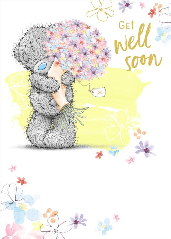 Get Well Soon Bouquet Card