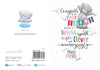 Me To You Tatty Teddy Congrats On Your Exams Greeting Card 5x7ins - Official Collection