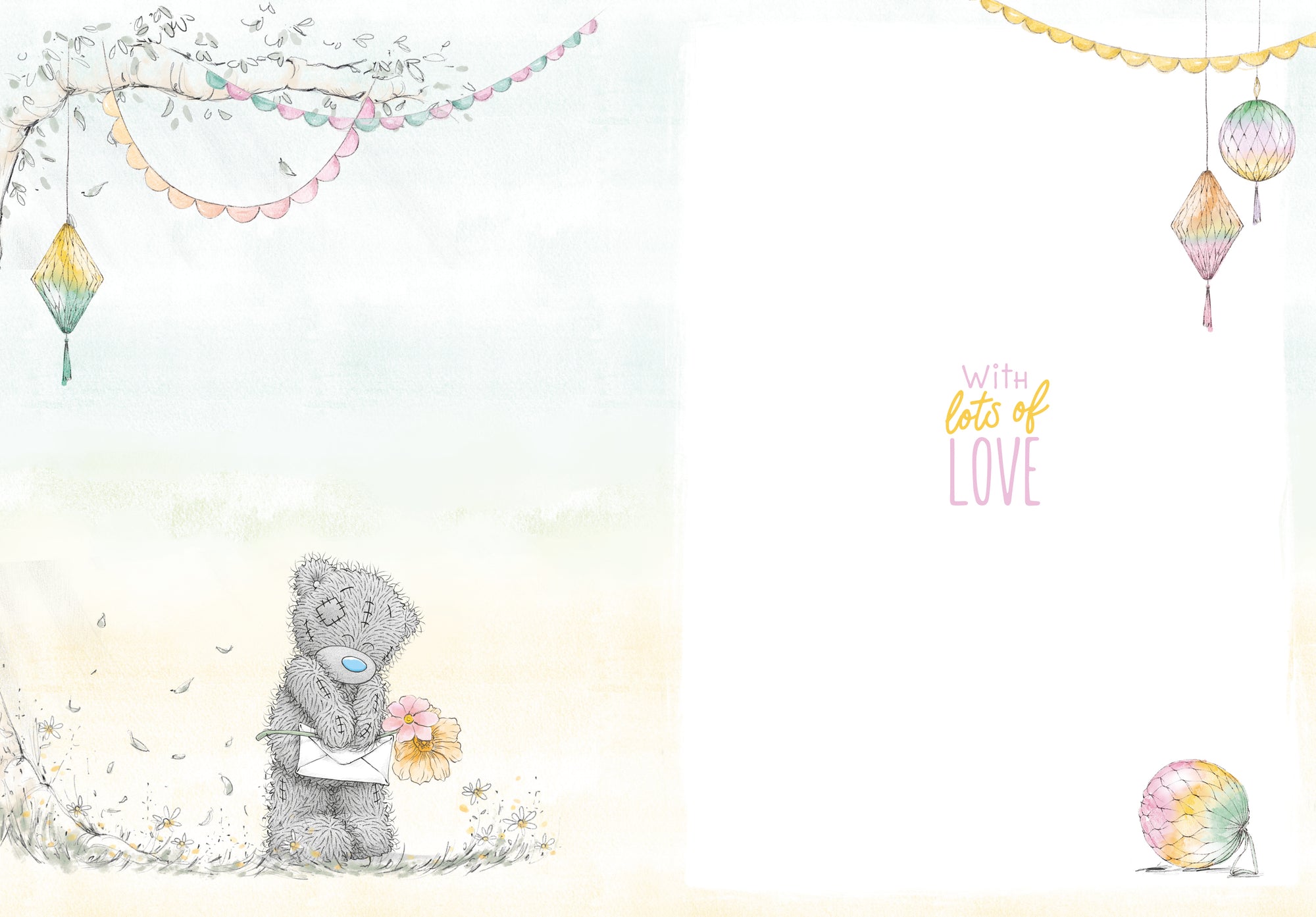 Me To You Tatty Teddy Aunty Have A Wonderful Birthday Card