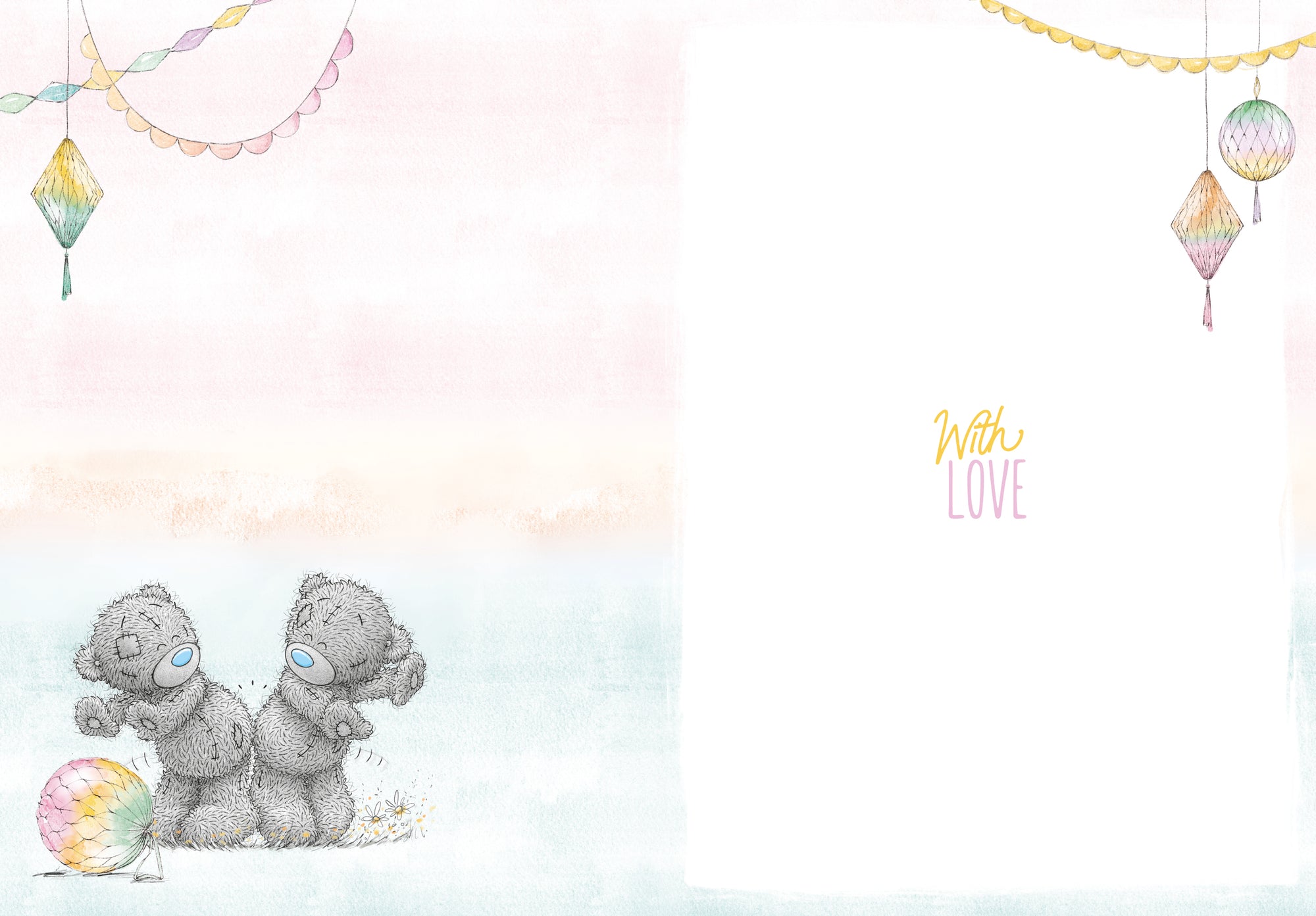 Me to You Tatty Teddy Happy Birthday Cousin Cute Greetings Card - Official Collection