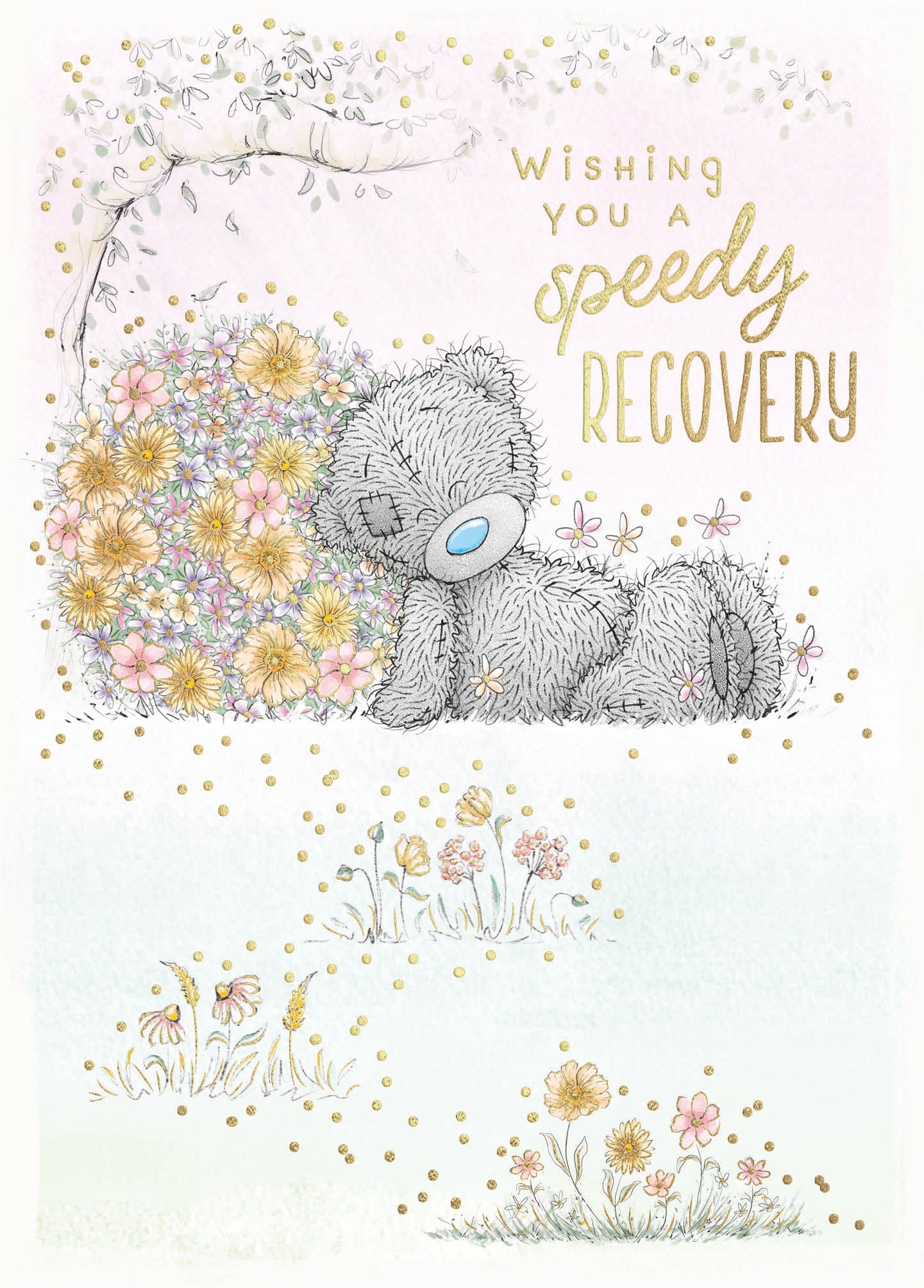 Me to You Tatty Teddy Speedy Recovery Get Well Card - Official Collection 5 x 7