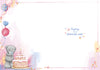 Me To You Tatty Teddy Cute Birthday Card  For Friends Or Family, Tatty Teddy With A Large Birthday Cake 12.7 X 22.8 cm - Official Collection