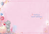 Me To You Tatty Teddy Cousin Bear With Cupcake Luxury Gold Foil Birthday Card, 5 X 7 Inches - Official Collection
