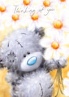 Me to You Tatty Teddy Thinking Of You Card -  5 x 7