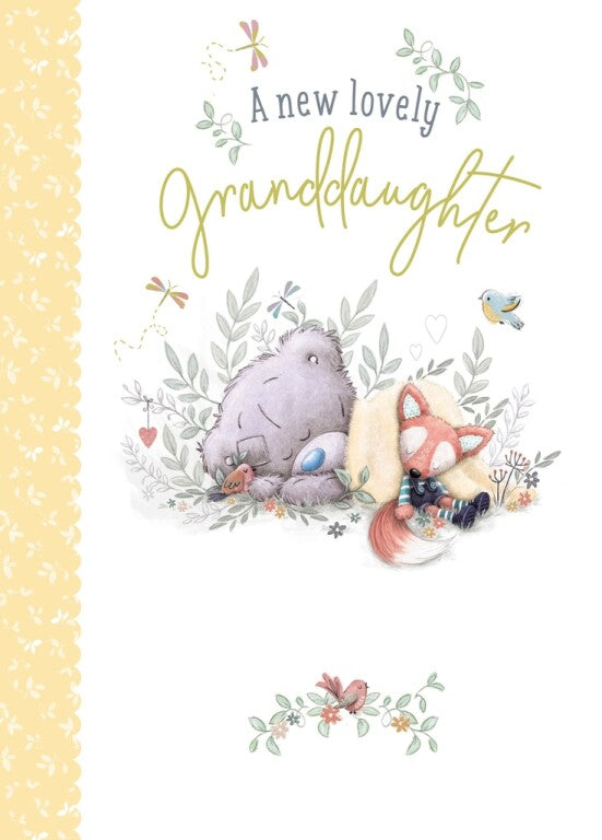 Tiny Tatty Teddy 'A New Wonderful Granddaughter' Card