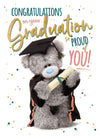 Me To You Tatty Teddy Congrats On Your Graduation Greeting Card 5x7ins - Official Collection