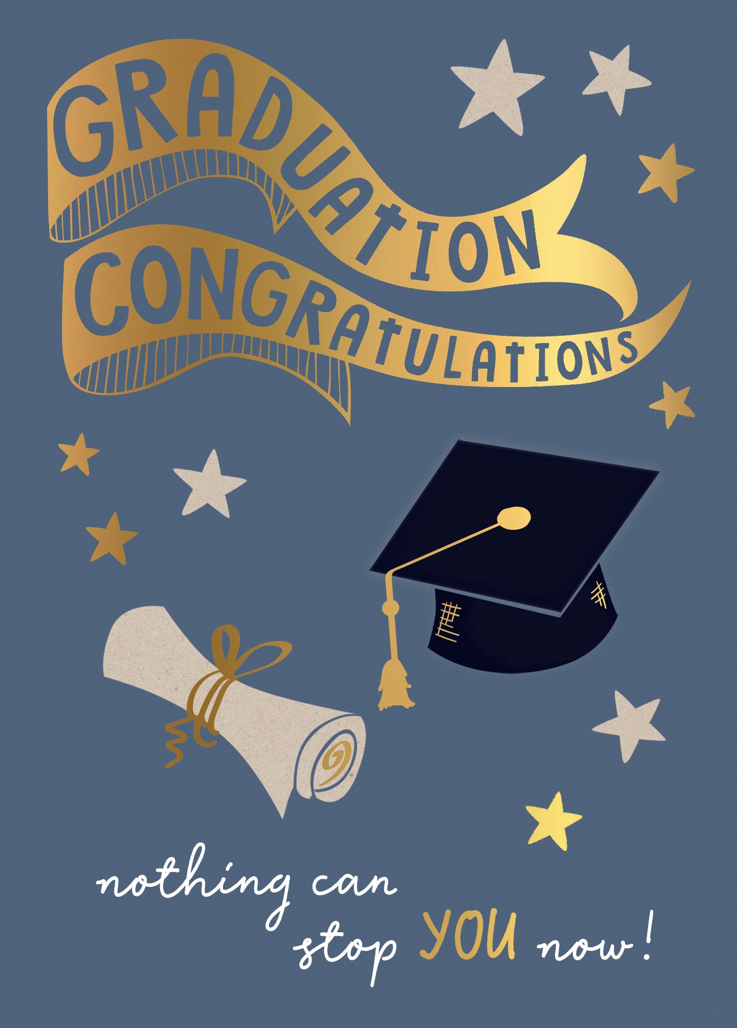 Graduation Congratulations Greeting Card by Wishing Well Studios 5 x 7ins