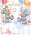 Me To You Tatty Teddy Cute Birthday Card For Friends Or Family Tatty Teddy Bears Carrying Gifts 12.7 X 15.2 cm - Official Collection