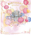 Me To You Tatty Teddy Cute Birthday Card For Friends Or Family, Tatty Teddy With Ballons And Gifts 12.7 X 15.2 cm - Official Collection