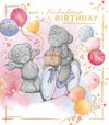Me To You Tatty Teddy Cute Birthday Card For Friends Or Family, Tatty Teddy Bears Riding a Bicycle 12.7 X 15.2 cm - Official Collection