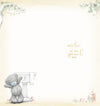 Me to You Tatty Teddy First Communion Card With Gold Foil Detail 4x8 inches - Official Collection