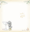 Me to You Tatty Teddy Cute Confirmation Card With Gold Foil Detail 4x8 inches - Official Collection