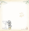 Me to You Tatty Teddy Cute Confirmation Card With Gold Foil Detail 4x8 inches - Official Collection