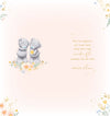 Me to You Tatty Teddy Anniversary Card To You Both With Gold Foil Detail 4x8 inches - Official Collection
