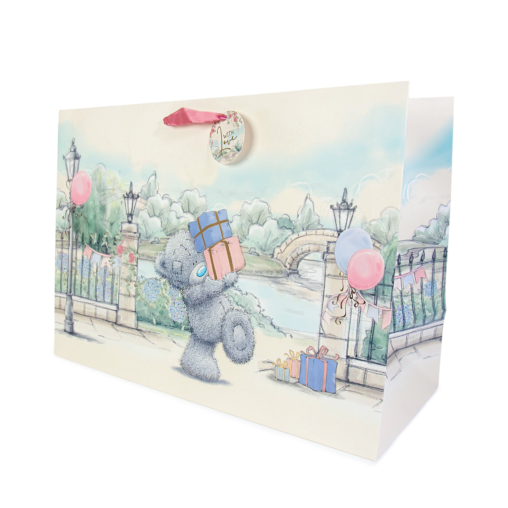 Me to You Tatty Teddy Extra Large Luxury Gift Bag For Any Occasion