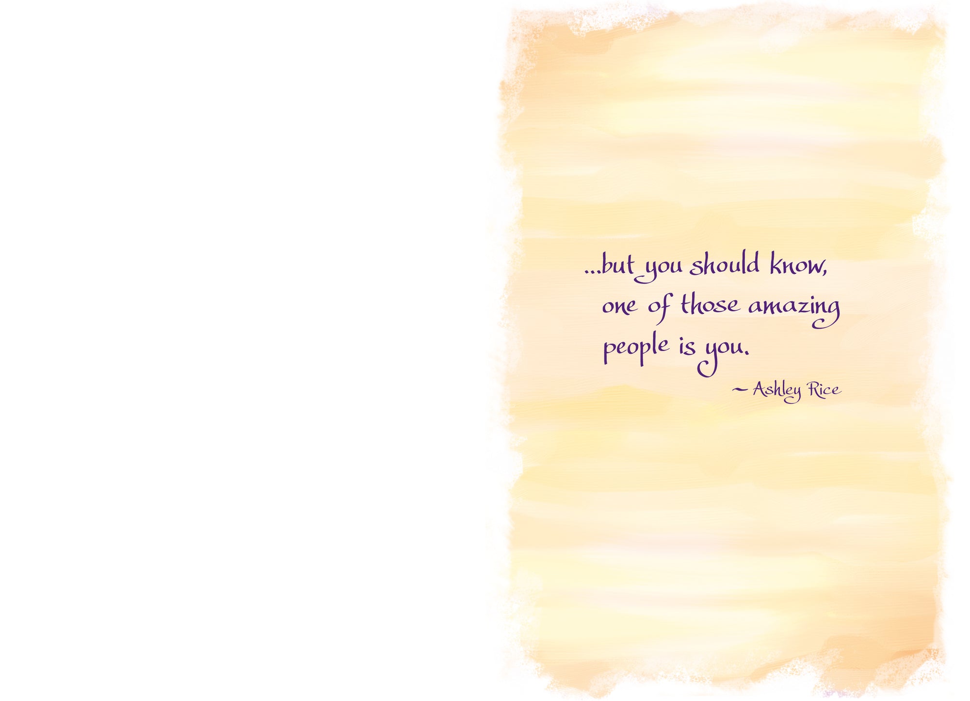 Blue Mountain Arts Amazing People in My Life I've Met - Greeting Card with a Lovely Verse Card